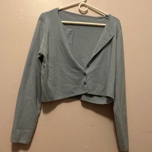 Shein Blue soft Cardigan